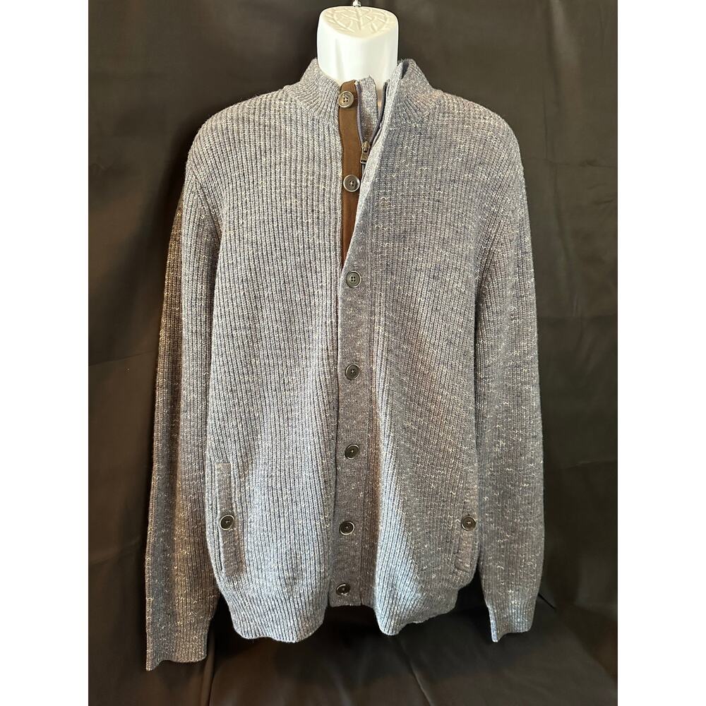 Joseph Abboud Men’s Wearhouse Wool Ribbed Sweater NWT XXL